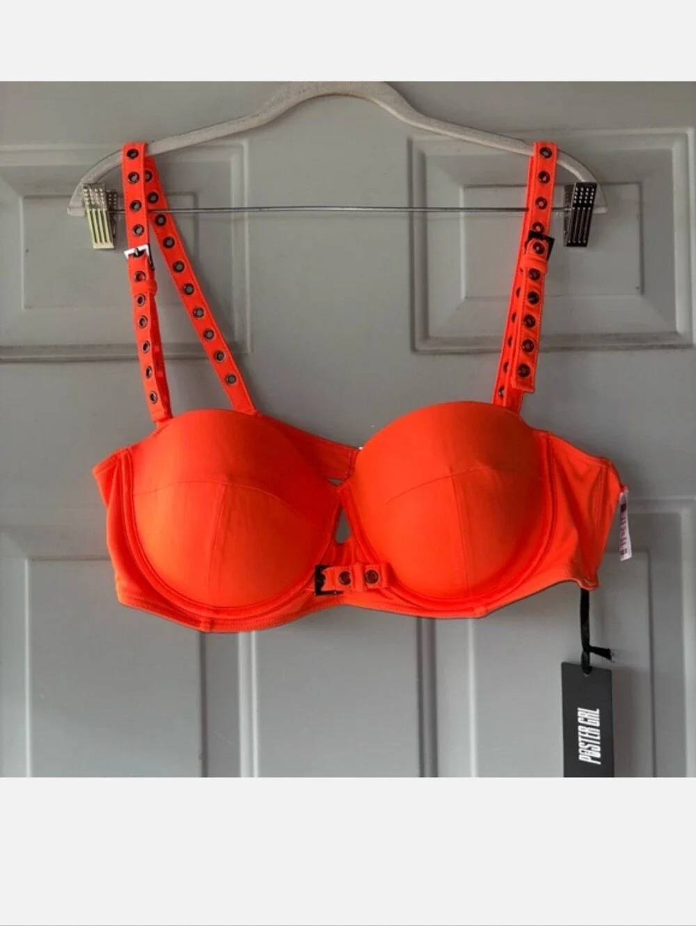 NWT DOLLS KILL 1X Sun Showers Buckle Bikini Set